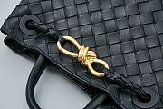 	 Bottega Veneta Andiamo Black Size 25×22×10.5 - 6