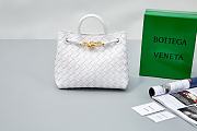 	 Bottega Veneta Andiamo White Size 25×22×10.5 - 1