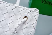 	 Bottega Veneta Andiamo White Size 25×22×10.5 - 3
