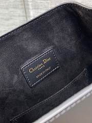 MEDIUM C'EST DIOR BAG Black CD-Embossed Calfskin Black 24×10×24.5cm - 2