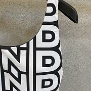 Fendi One-Piece Swimsuit Black/White - 6