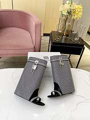 Givenchy Shark Lock Sandals In Leather Size 35-43 - 6