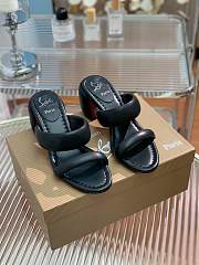 Christian Louboutin Inflama Sab 85 Leather Sandal Black - 3