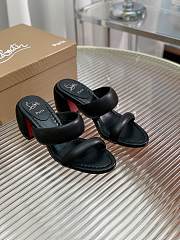 Christian Louboutin Inflama Sab 85 Leather Sandal Black - 6