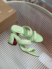 Christian Louboutin Inflama Sab 85 Leather Sandal Geen - 2