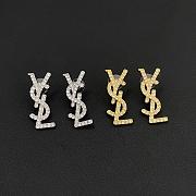 YSL Earrings Gold/ Silver - 1