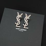 YSL Earrings Gold/ Silver - 4