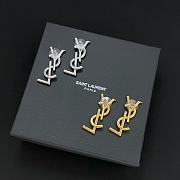 YSL Earrings Gold/ Silver - 2