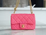 Chanel 23P Caviar Mini Pink Size 19×12×8cm - 1