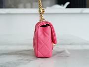 Chanel 23P Caviar Mini Pink Size 19×12×8cm - 2