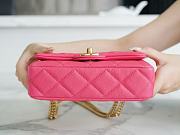 Chanel 23P Caviar Mini Pink Size 19×12×8cm - 4