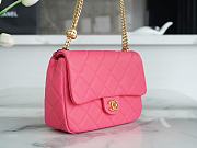 	 Chanel 23P Caviar Mini Pink 14×20×8cm - 6