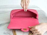 	 Chanel 23P Caviar Mini Pink 14×20×8cm - 5