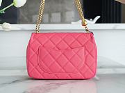 	 Chanel 23P Caviar Mini Pink 14×20×8cm - 3