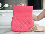 	 Chanel 23P Caviar Mini Pink 14×20×8cm - 2