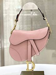 Dior Saddle Pink 21×18×5cm - 5