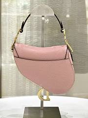Dior Saddle Pink 21×18×5cm - 3