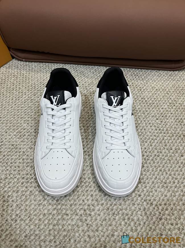 	 Louis Vuitton Rivoly Sneakers Men Black/White Size 38-44cm - 1