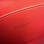 	 Dolce and Gabbana Black Small Devotion Black Red 19x4.5x13cm - 3