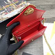 	 Dolce and Gabbana Black Small Devotion Black Red 19x4.5x13cm - 4