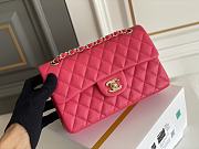 Chanel CF Flap Bag Pink Classic 23x14.5x6cm - 5