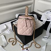 Chanel Vanity With Chain Pink Size 17x9.5x8cm - 6
