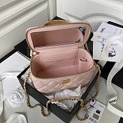 Chanel Vanity With Chain Pink Size 17x9.5x8cm - 3