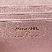 Chanel Vanity With Chain Pink Size 17x9.5x8cm - 2