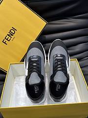 Fendi Men's Monster Running Trainers In Anthracite Black Size 39-44 - 2
