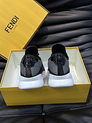 Fendi Men's Monster Running Trainers In Anthracite Black Size 39-44 - 4