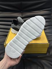 Fendi Men's Monster Running Trainers In Anthracite Black Size 39-44 - 6