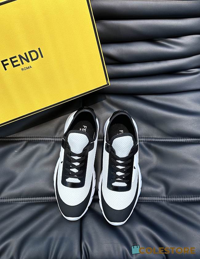 Fendi Men's Monster Running Trainers In Anthracite Size 39-44 - 1