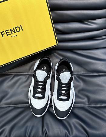 Fendi Men's Monster Running Trainers In Anthracite Size 39-44