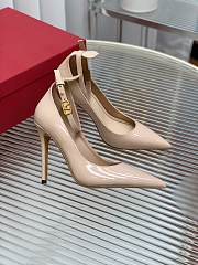 	 Women Valentino Vlogo Patent Pump Beige Size 35-39 - 5