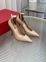 	 Women Valentino Vlogo Patent Pump Beige Size 35-39 - 4