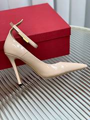 	 Women Valentino Vlogo Patent Pump Beige Size 35-39 - 3