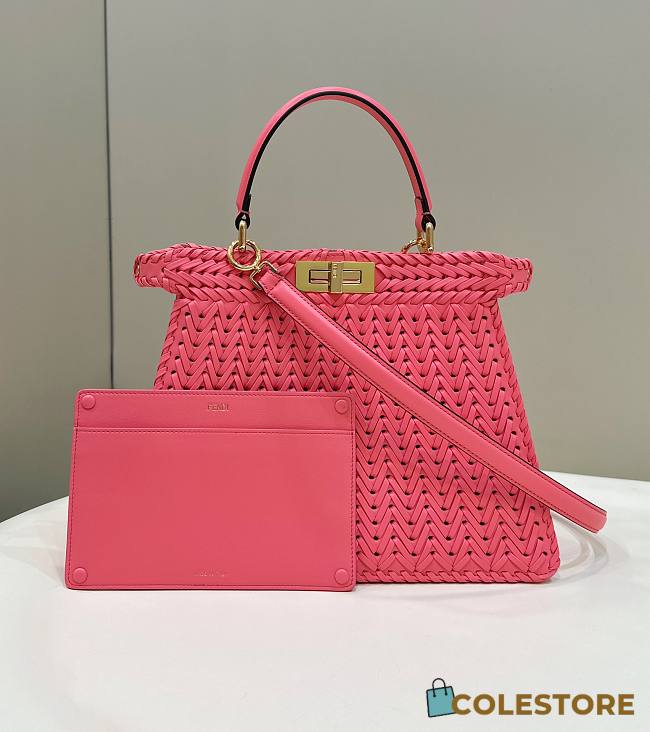 Fendi Peekaboo Isee U Pink Size 33x12x25cm - 1