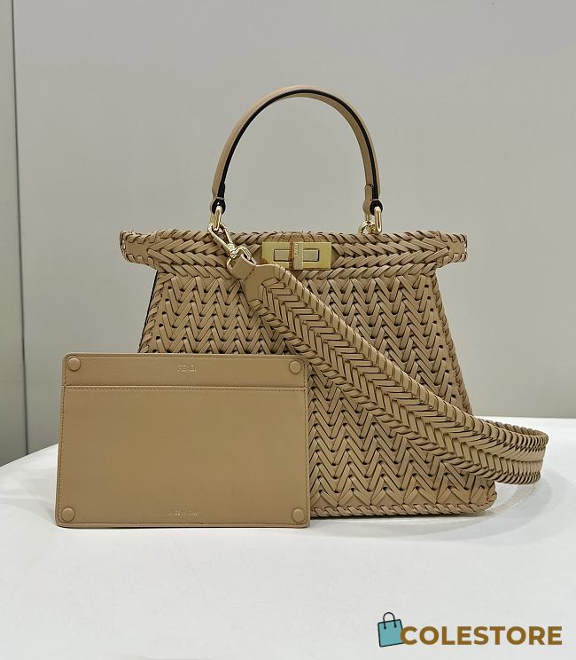 Fendi Peekaboo Isee U Brown Size 33x12x25cm - 1