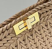 Fendi Peekaboo Isee U Brown Size 33x12x25cm - 5