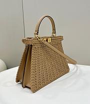 Fendi Peekaboo Isee U Brown Size 33x12x25cm - 4