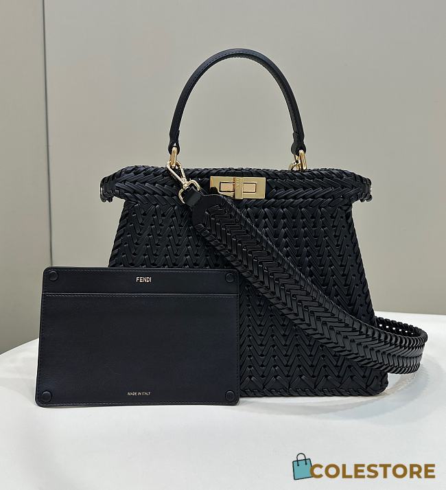 Fendi Peekaboo Isee U Black Size 33x12x25cm - 1