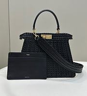 Fendi Peekaboo Isee U Black Size 33x12x25cm - 1