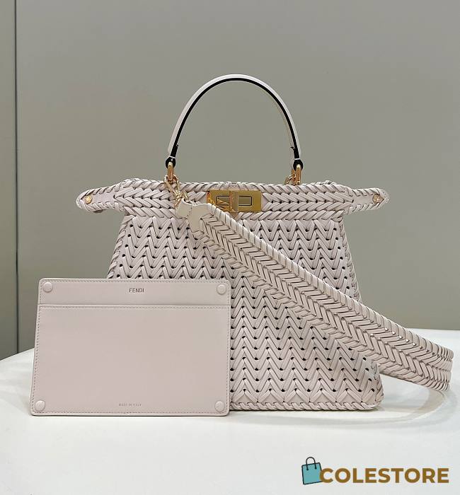 Fendi Peekaboo Isee U White Size 33x12x25cm - 1