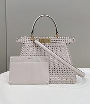 Fendi Peekaboo Isee U White Size 33x12x25cm - 4