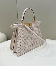 Fendi Peekaboo Isee U White Size 33x12x25cm - 3