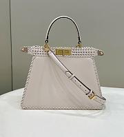 Fendi Peekaboo Isee U White Size 33x12x25cm - 2