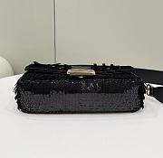 	 Fendi Baguette Black Size 26x7x13cm - 2