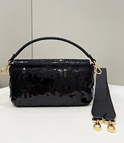 	 Fendi Baguette Black Size 26x7x13cm - 3