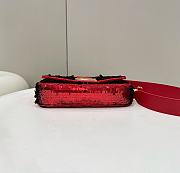 	 Fendi Baguette Red One Size 26x7x13cm - 2
