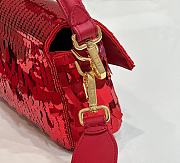 	 Fendi Baguette Red One Size 26x7x13cm - 3